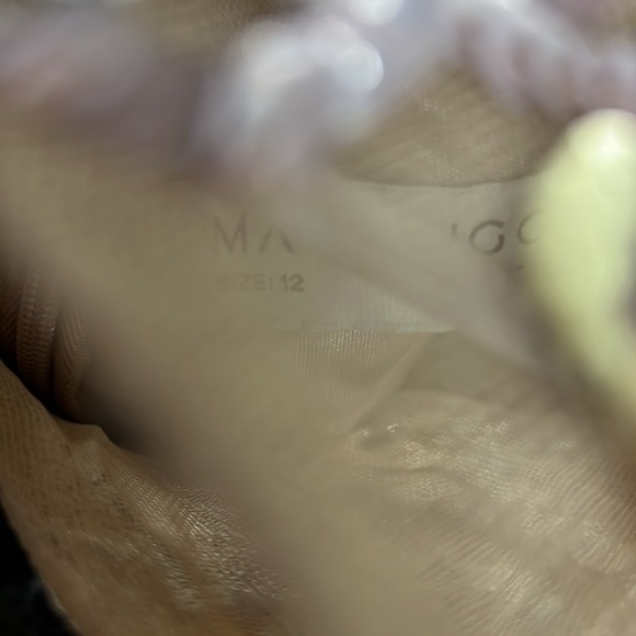 Mac Duggal 5717 NWOT EMBELLISHED BUTTERFLY SLEEVE HIGH NECK GOWN - Picture 7 of 9